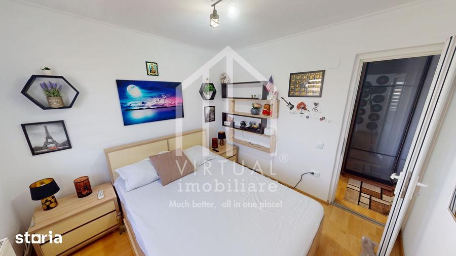 Apartament 2 camere - 41 mp utili + balcon, mobilat si utilat - 6