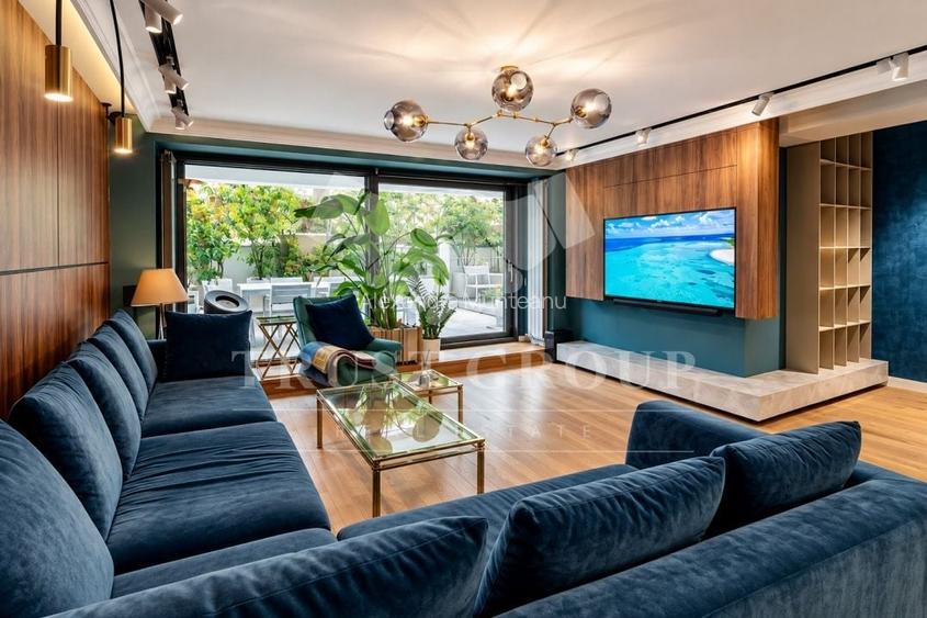 Herastrau | Apartament 3 camere + Garsoniera | Curte intima | 2 Parcari + Boxa