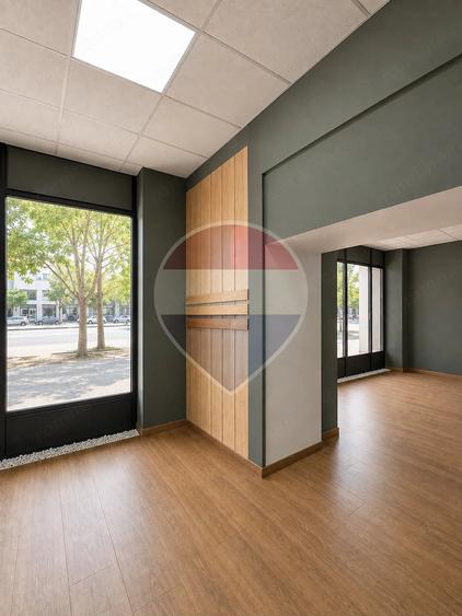 Spațiu comercial, de 137 mp, în Faleza Nord