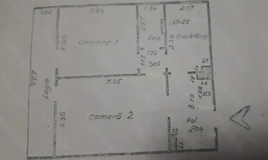 Apartament cu 2 camere circular în Nicolina
