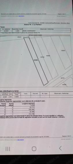 Teren de 175000 mp, în Remetea Mare