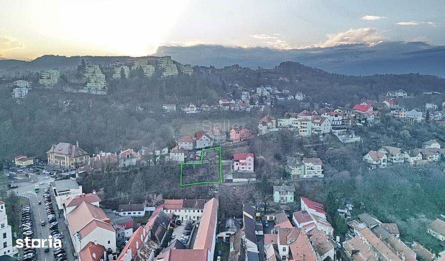 Teren de 729 mp, în Centrul Istoric