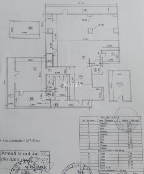 Domenii.Bloc nou.5 camere ,3 băi,loc în parcarea subterană inclus
