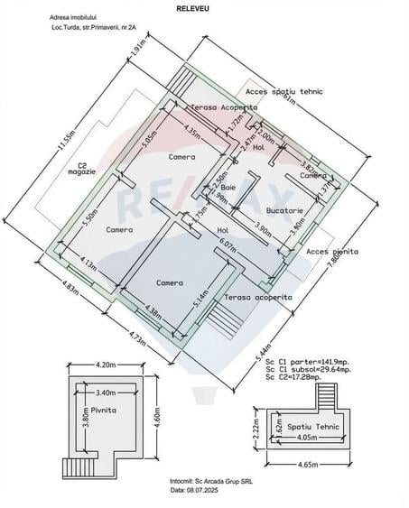 Casa 3 camere | Izolata exterior, acoperis refacut | Comision 0% - 2