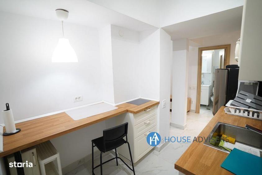 Apartament cu 2 camere, mobilat în Calea Victoriei