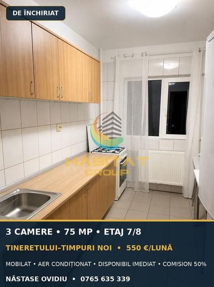 Apartament 3 Camere de Inchiriat Tineretului–Timpuri Noi ! - 11