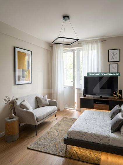 Apartament 3 camere, semidecomandat, localizat central - 10