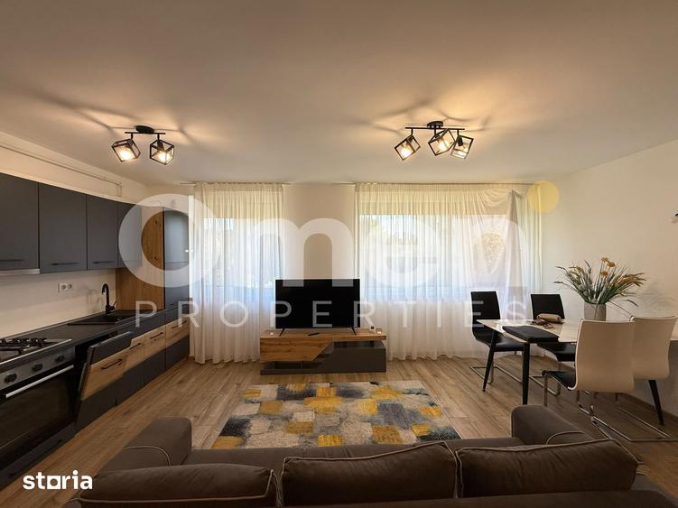 Apartament cu 2 camere decomandat, mobilat în Valea Borcutului