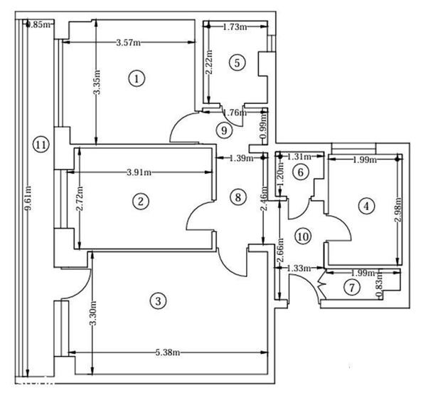 Apartament cu 3 camere decomandat în Berceni — fotografia 1