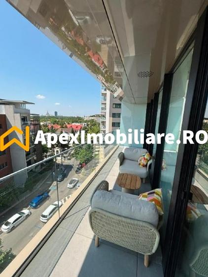 Apartament cu 2 camere decomandat, mobilat în Herăstrău