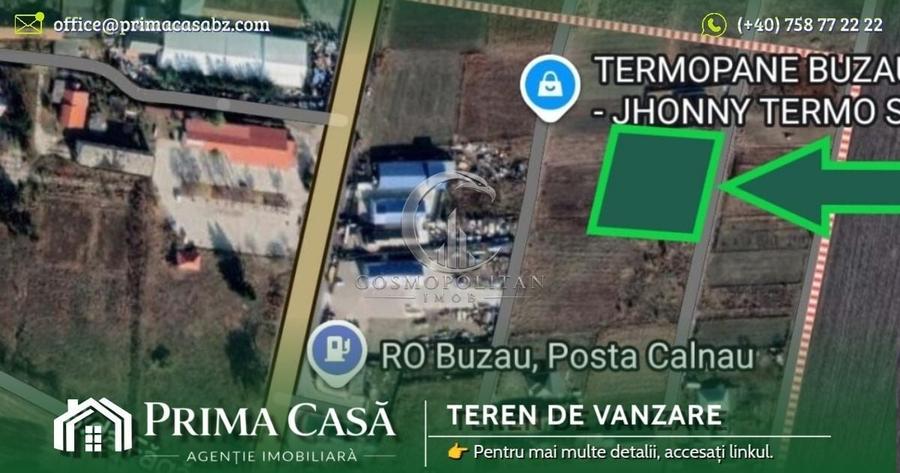Teren Construcții intravilan de 1920 mp, în Poșta Câlnău