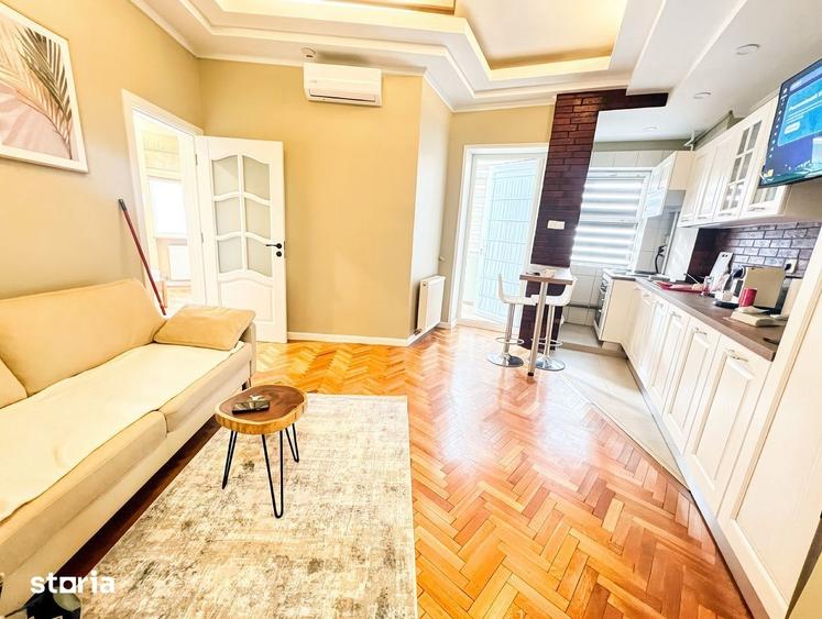 Apartament cu 2 camere, mobilat în Romană