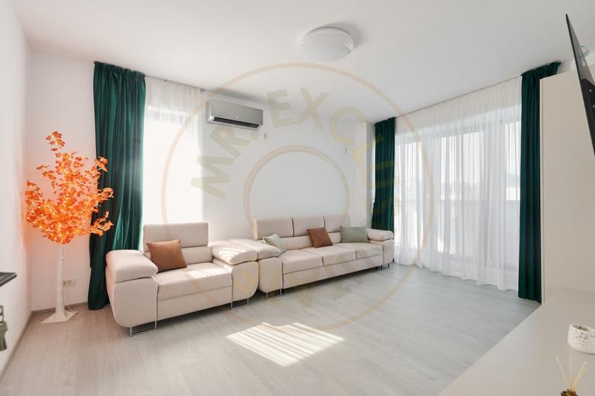 Apartament cu 2 camere decomandat, mobilat în Central