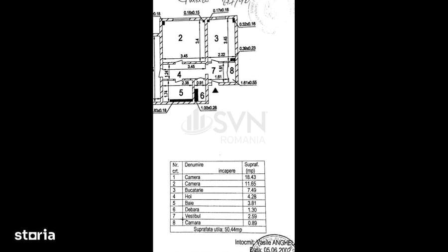 Apartament 2 camere I Renovat I zona Turda I vedere spate - 3
