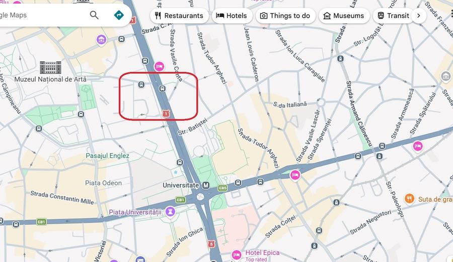 Spațiu comercial, de 70 mp, în Universitate