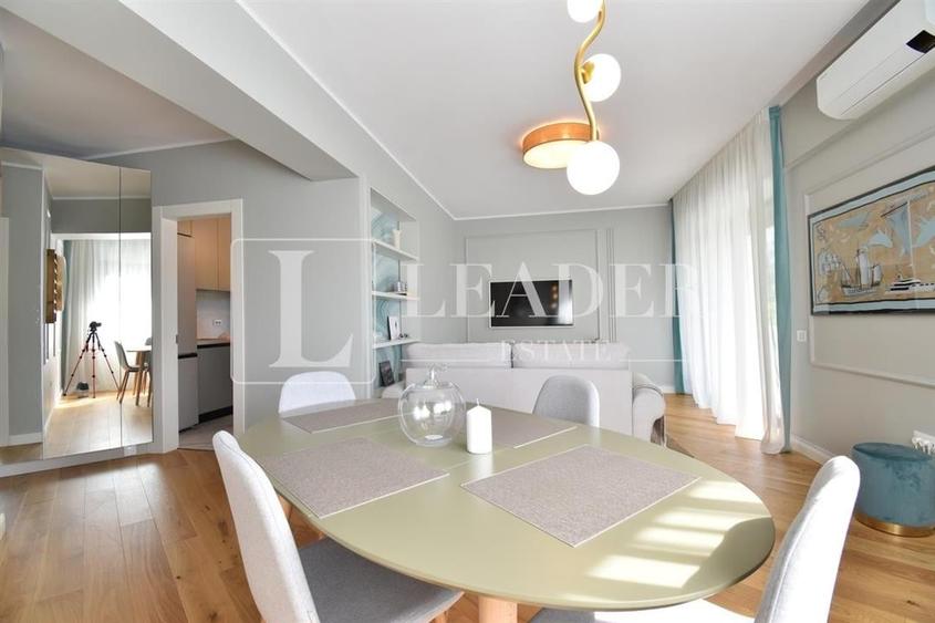 Apartament cu 3 camere decomandat, mobilat în Herăstrău