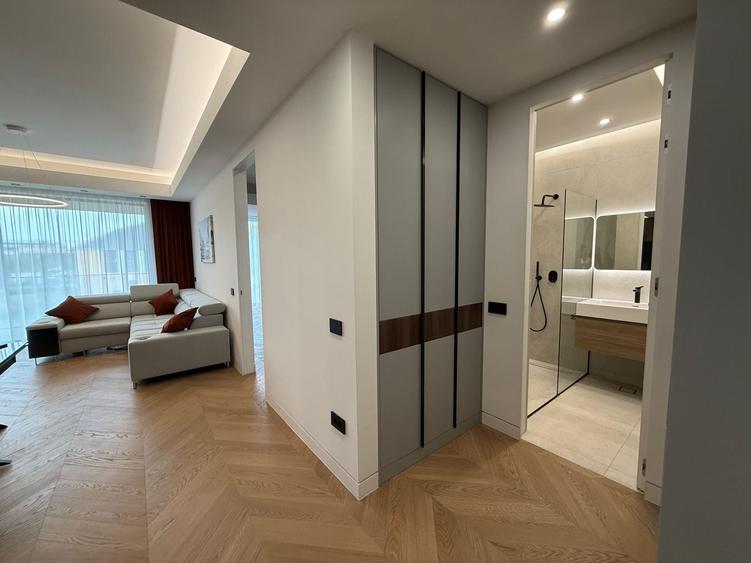 Apartament cu 2 camere, mobilat în Barbu Văcărescu