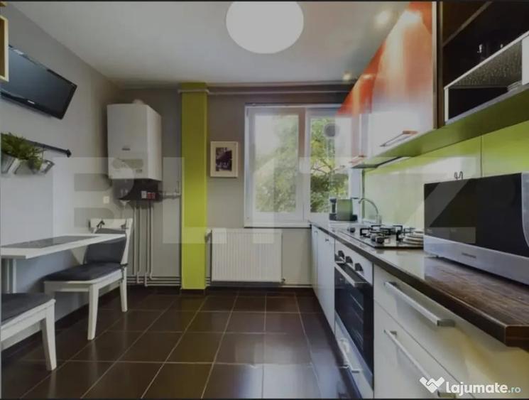 Apartament cu 2 camere semidecomandat în Central