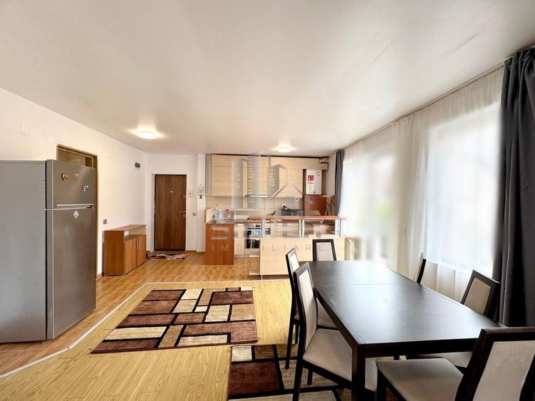 Apartament cu 2 camere semidecomandat, mobilat în Florești