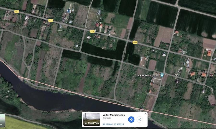 Teren de 1000 mp, în Valter Mărăcineanu