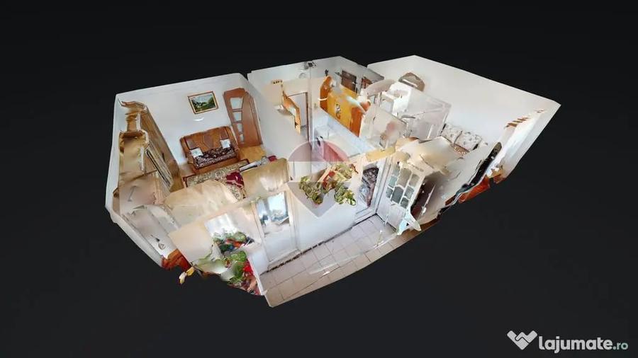 Apartament cu 2 camere decomandat în Noua