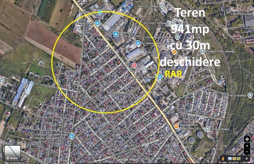 Teren Construcții intravilan de 941 mp, în Chercea