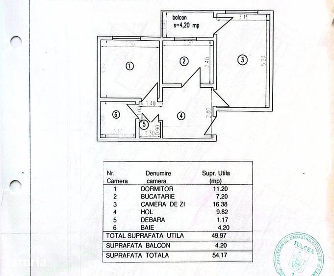 Apartament cu 2 camere decomandat în C5
