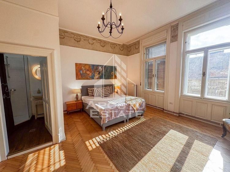 Apartament cu 4 camere decomandat, mobilat în Elisabetin
