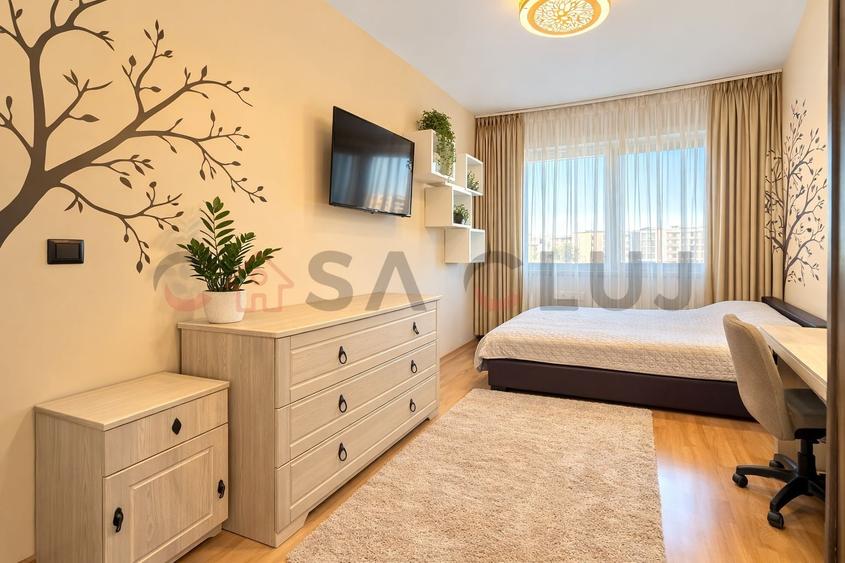 Apartament cu 2 camere decomandat, mobilat în Mănăștur — fotografia 2