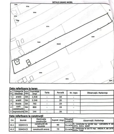 Casă cu Teren 5800 Mp în Călinești (Bucecea)