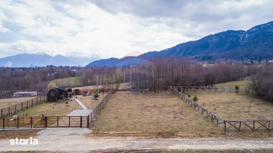 Teren de 850 mp, în Bran