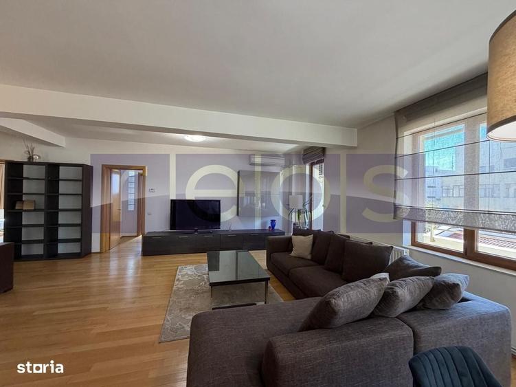 Apartament cu 4 camere, mobilat în Herăstrău