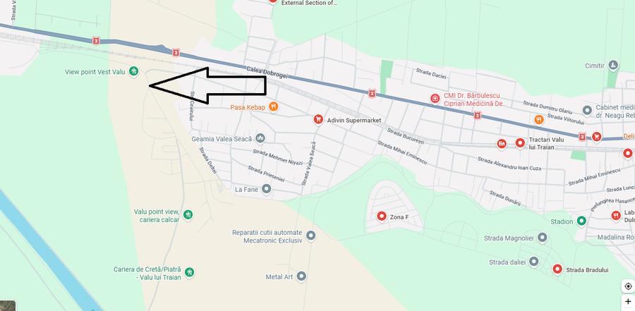 Teren Construcții intravilan de 319 mp, în Valu lui Traian