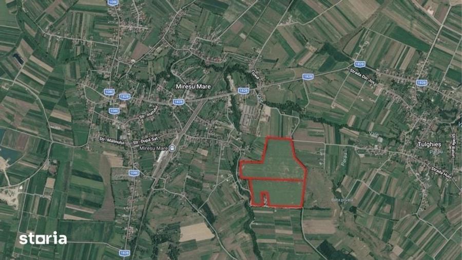 Teren de 214000 mp, în Central