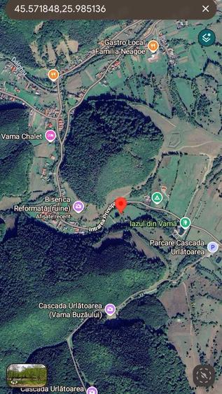 Teren de 13816 mp, în Vama Buzăului
