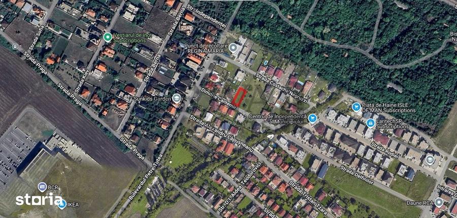 Teren intravilan cu Autorizatie Constructie, 680 mp, Dumbra?vit?a - 6