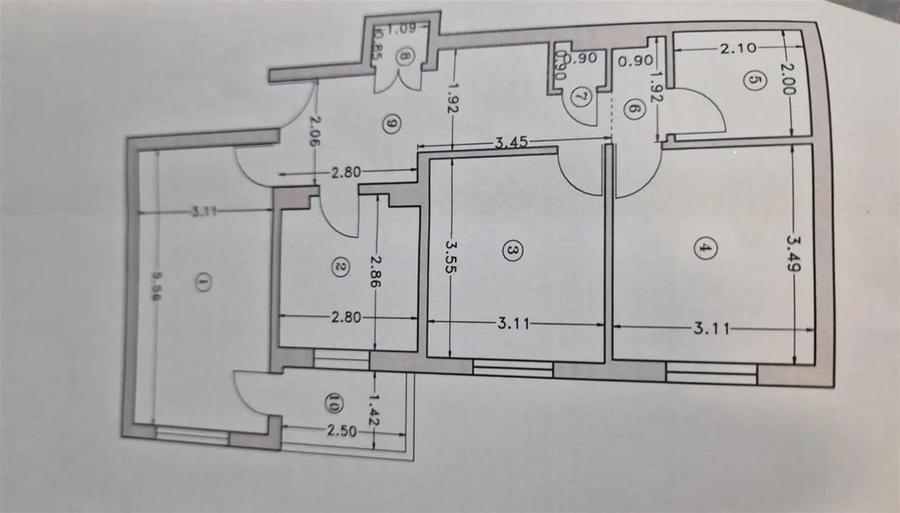 Apartament 3 camere Dristor, Kaufland Mihai Bravu - 7