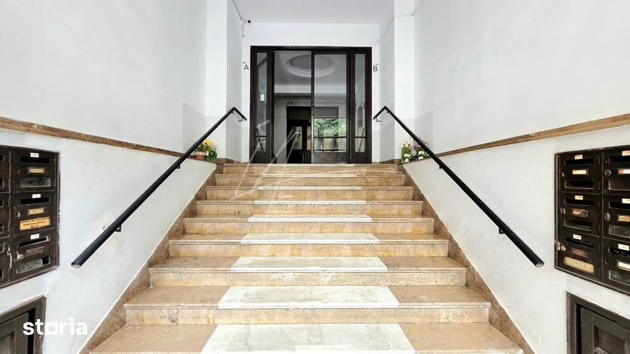 Apartament cu 2 camere decomandat, mobilat în Cișmigiu