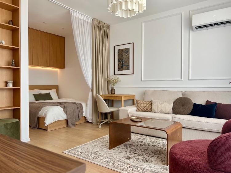 Apartament cu 2 camere semidecomandat, mobilat în Chitila