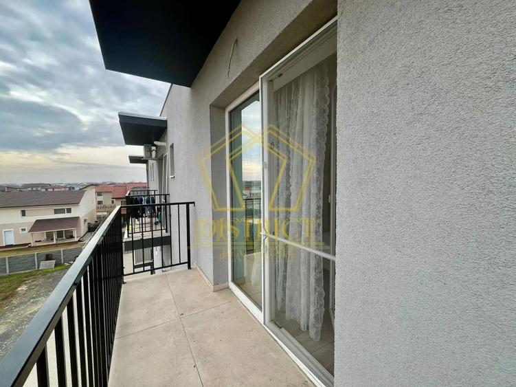 Apartament cu 3 camere semidecomandat, mobilat în Moșnița Nouă