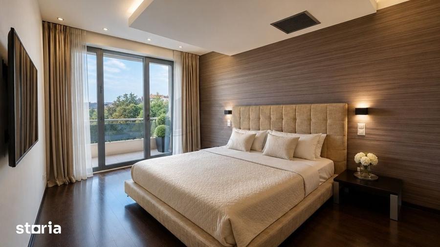 Apartament mobilat de inchiriat compelx cu piscina si paza - 9