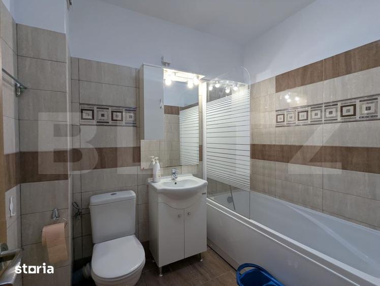 Apartament cu 3 camere, mobilat în Baciu