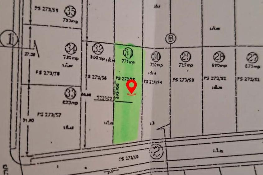 Teren Construcții intravilan de 775 mp, în Felnac