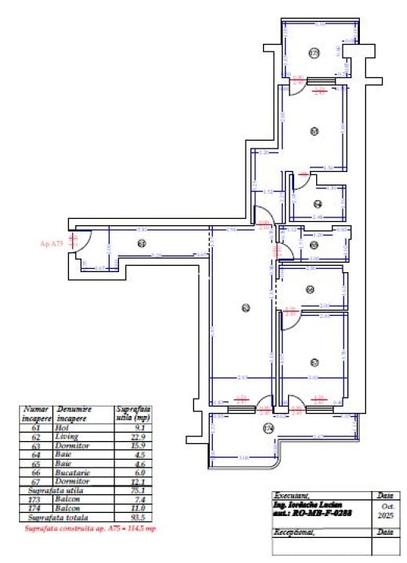 Apartament 3 Camere 2 bai|COMISION 0%|Pipera|Mobilat Utilat|Parcare - 10