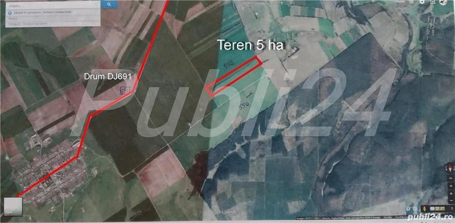 Teren de 50000 mp, în Mașloc
