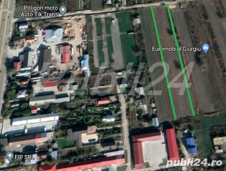 Teren DN5 Giurgiu Remus 2175mp, deschidere 20ml, Str. Poligonului - 1