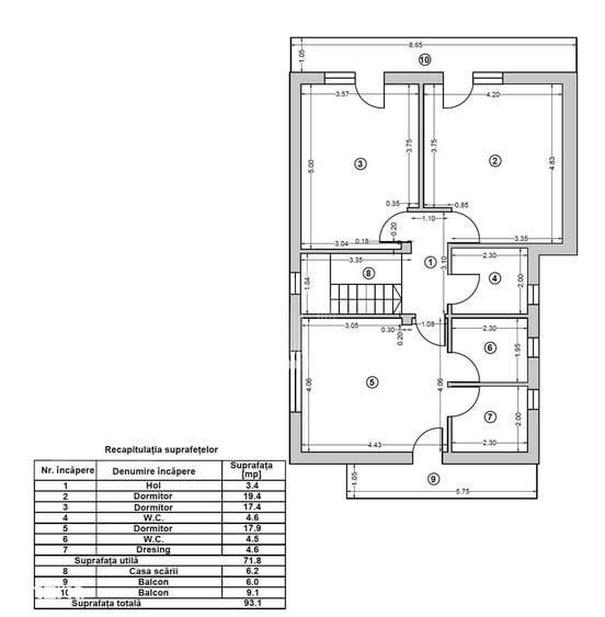 Vila 5 camere | Otopeni Ultracentral | Curte 350 mp | 0% Comision - 8