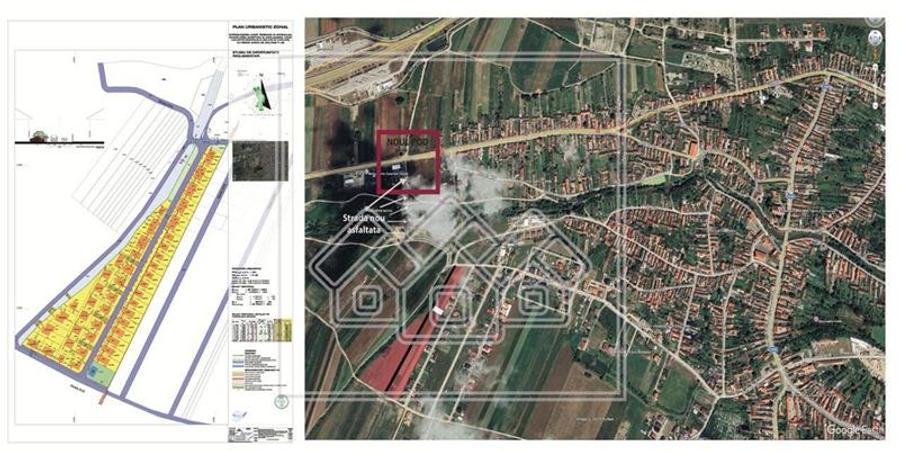 Teren Construcții intravilan de 500 mp, în Cristian