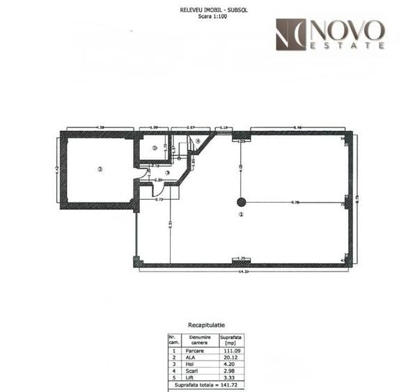 Spațiu comercial, de 945 mp, în Calea Plevnei