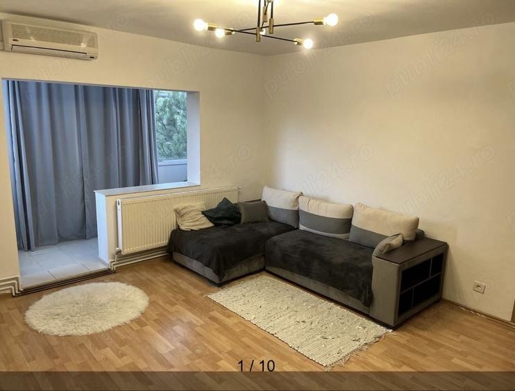Apartament cu 2 camere semidecomandat în Central